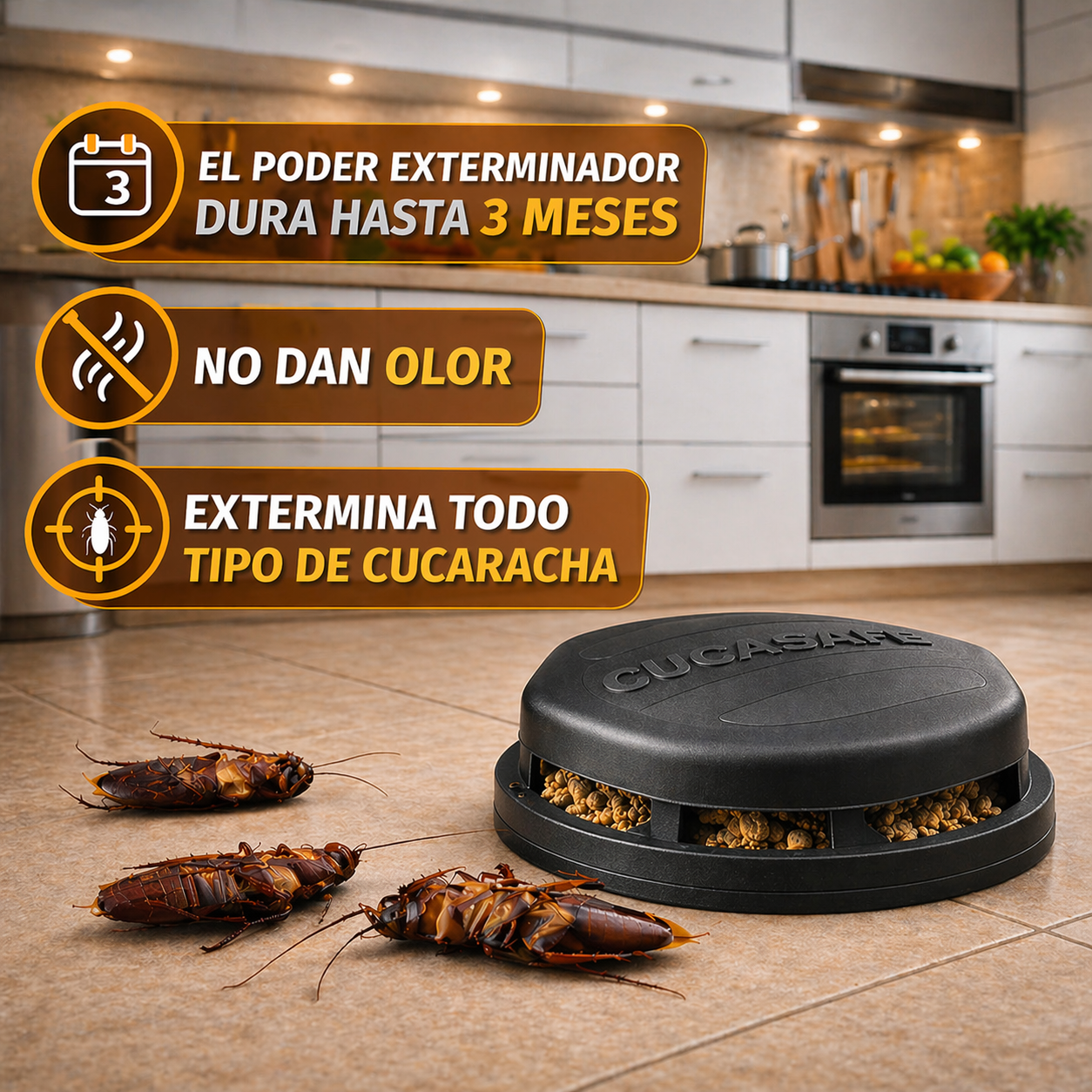 CucaSafe - Tu casa libre de cucarachas, fácil y seguro
